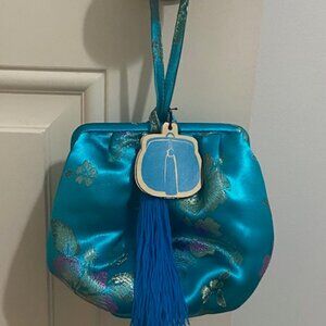 PIer 1 Asian Pearl Mini Purse Wristlet NWT